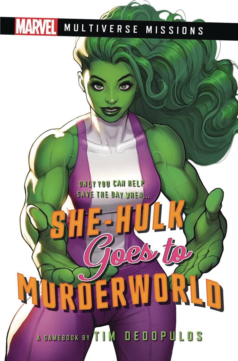 Aconyte Books SHE HULK GOES MURDERWORLD MARVEL MULTIVERSE MISSIONS ADV SC 9781839081590 MAY221094