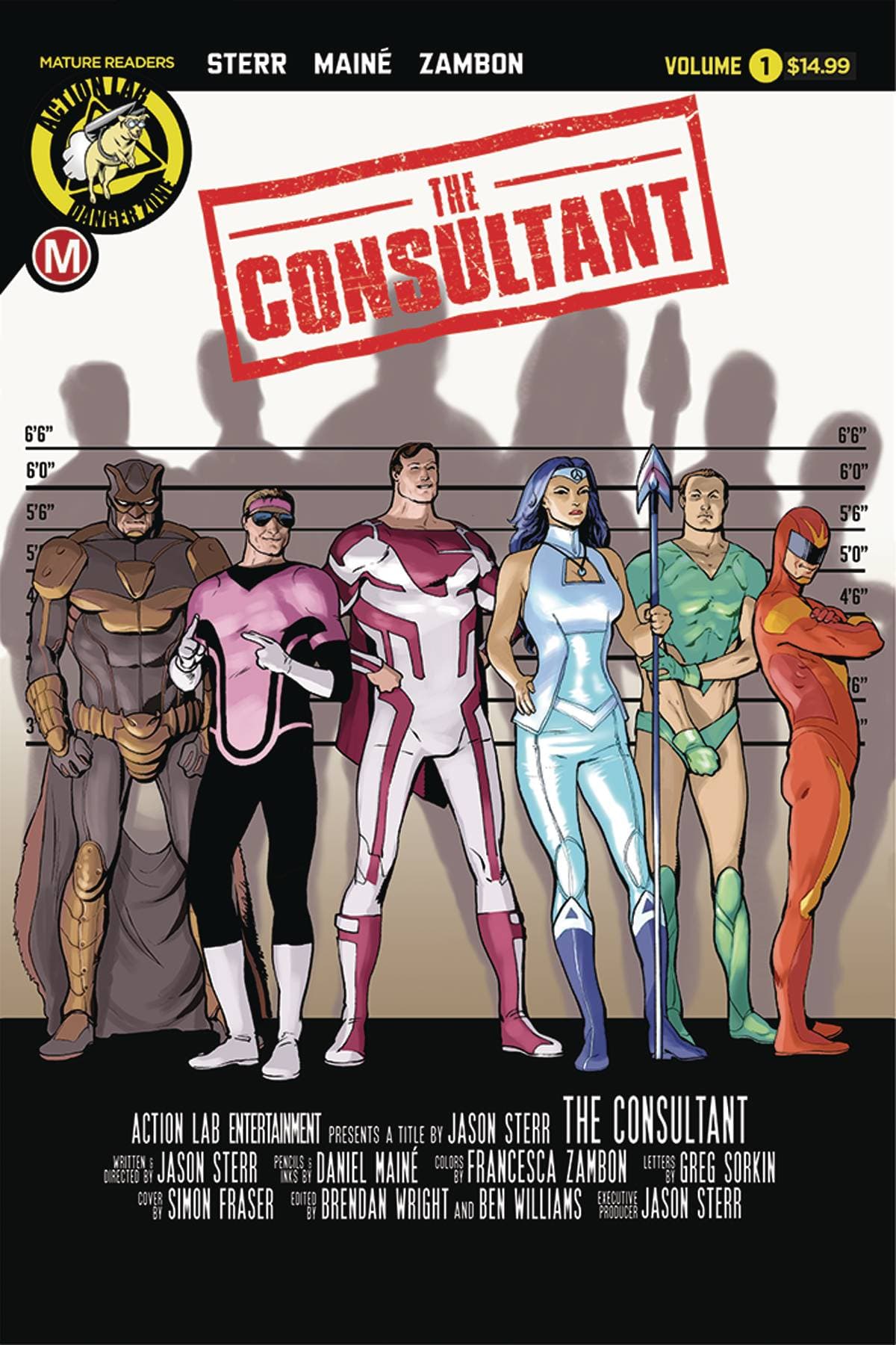ACTION LAB - DANGER ZONE Graphic Novel Consultant TP Vol 01 (MR) 9781632293527 FEB180988