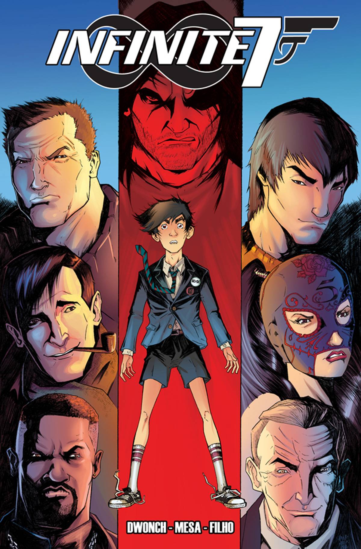 ACTION LAB ENTERTAINMENT Graphic Novel Infinite Seven TP Vol 01 Kill Replace Kill 9781632292490 APR171193