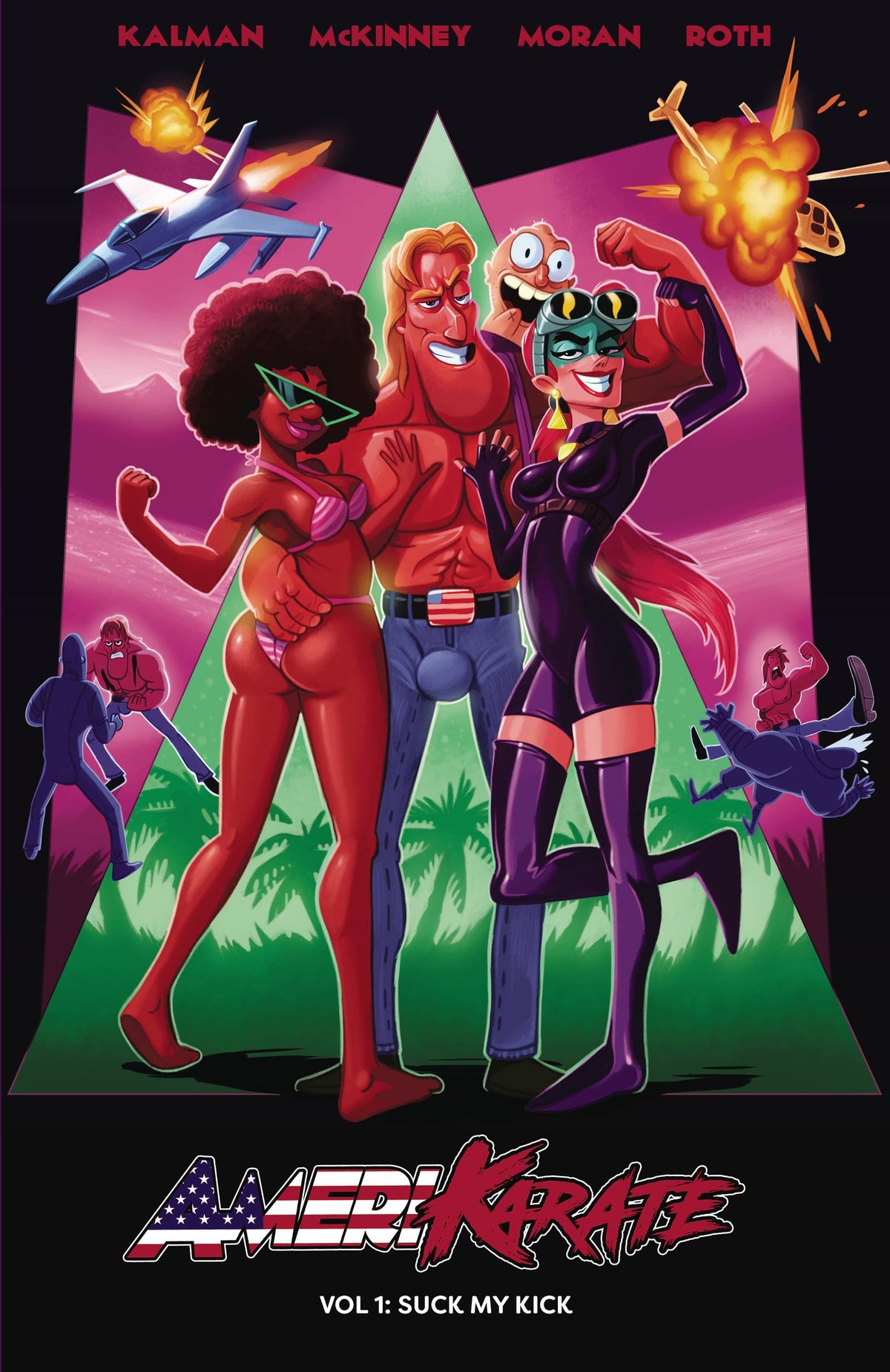 ACTION LAB - DANGER ZONE Graphic Novel Amerikarate TP Vol 01 (MR) 9781632292513 MAY171003