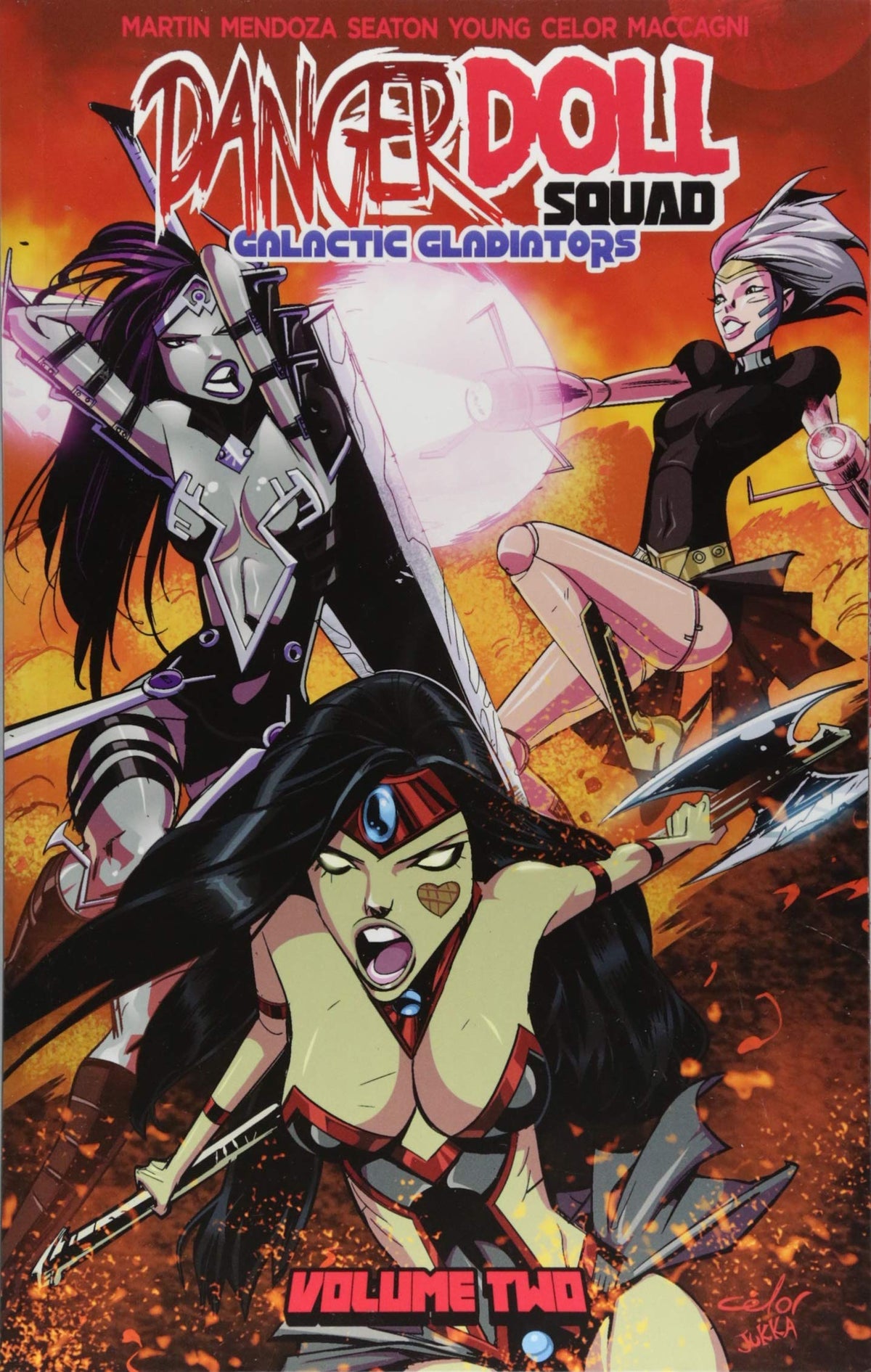 ACTION LAB - DANGER ZONE Graphic Novel Danger Doll Squad TP Vol 02 Gladiators (MR) 9781632293947 JUN181306