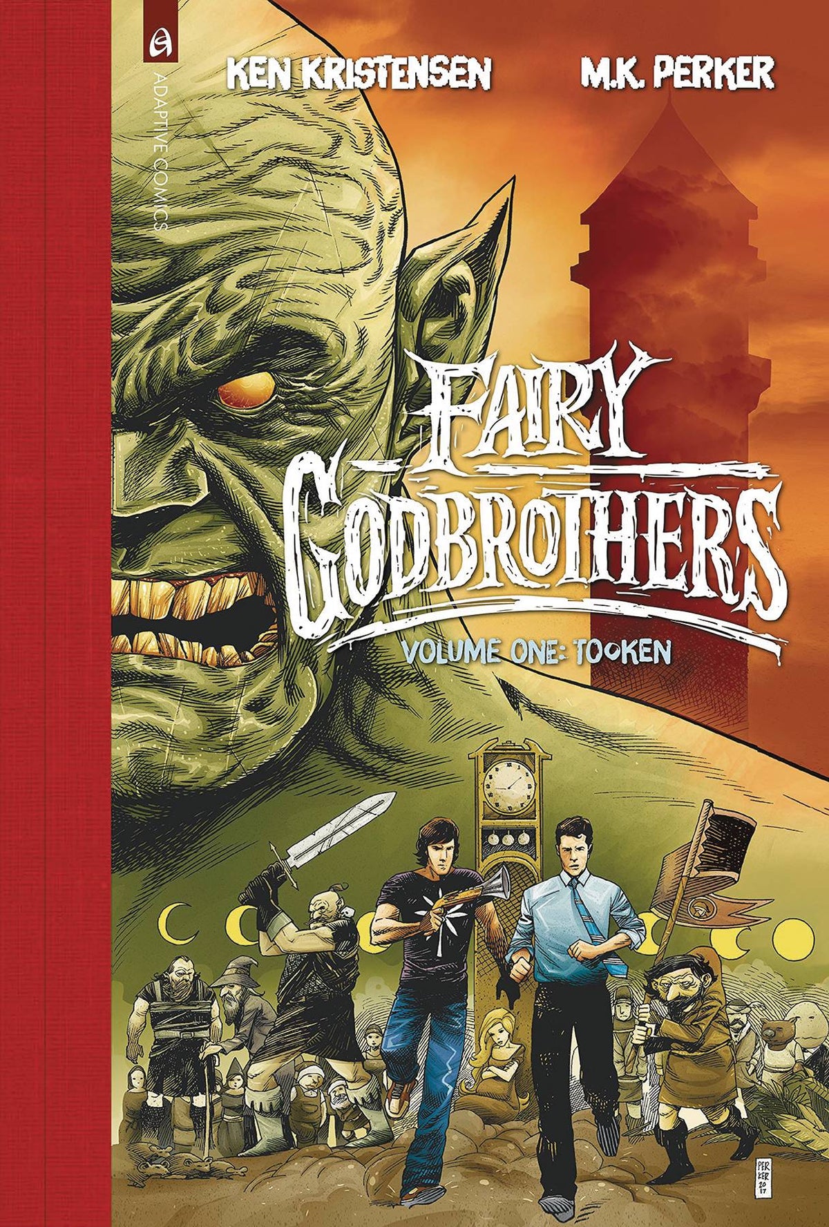 ADAPTIVE BOOKS Graphic Novel Fairy Godbrothers GN 9781945293528 DEC171026
