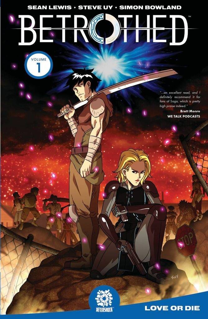 AFTERSHOCK COMICS Graphic Novel Betrothed TP Vol 01 Love Or Die 9781949028119 DEC181450