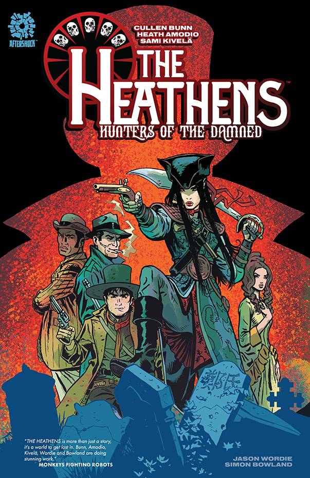 AFTERSHOCK COMICS Graphic Novel Heathens Hunters Of The Damned TP 9781956731002 MAR221234