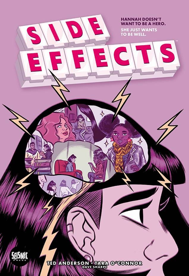SEISMIC Graphic Novel Side Effects GN New Ptg 9781956731088 AUG221066