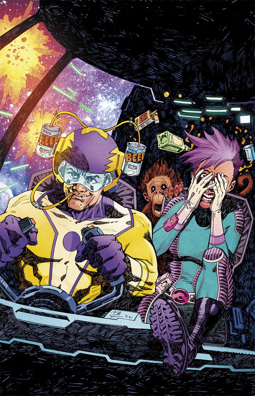 Ahoy Comic Books > Incentives HIGHBALL #2 (OF 5) CVR B INC 1:3 JOHN MCCREA UNLOCK VAR (MR) 85647000828800221 0822AH248