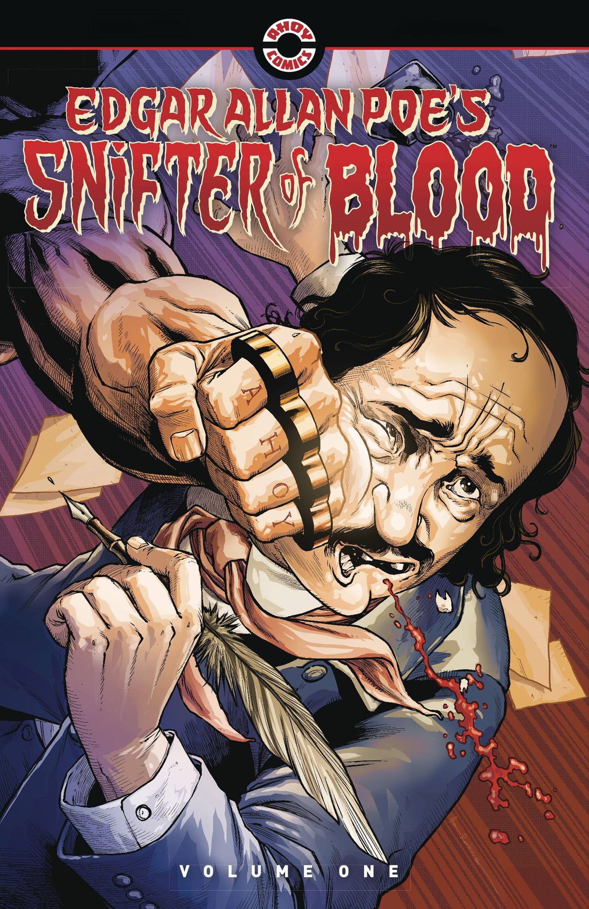 AHOY COMICS Graphic Novel Edgar Allan Poe Snifter Of Blood TP (MR) 9781952090080 JUL211274