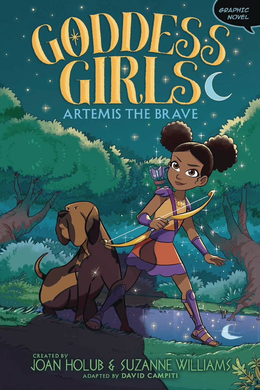 ALADDIN BOOKS Graphic Novel Goddess Girls HC GN Vol 04 Artemis The Brave 9781534473966 DEC221036