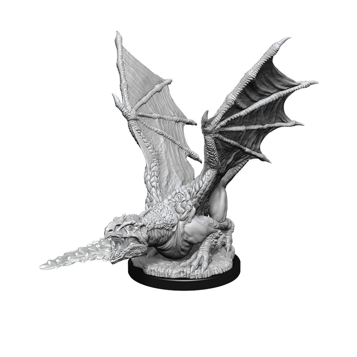 WizKids (Neca) Miniatures > WizKids Dungeons & Dragons Nolzur`s Marvelous Unpainted Miniatures: W19 White Dragon Wyrmling 634482905890 WZK 90589