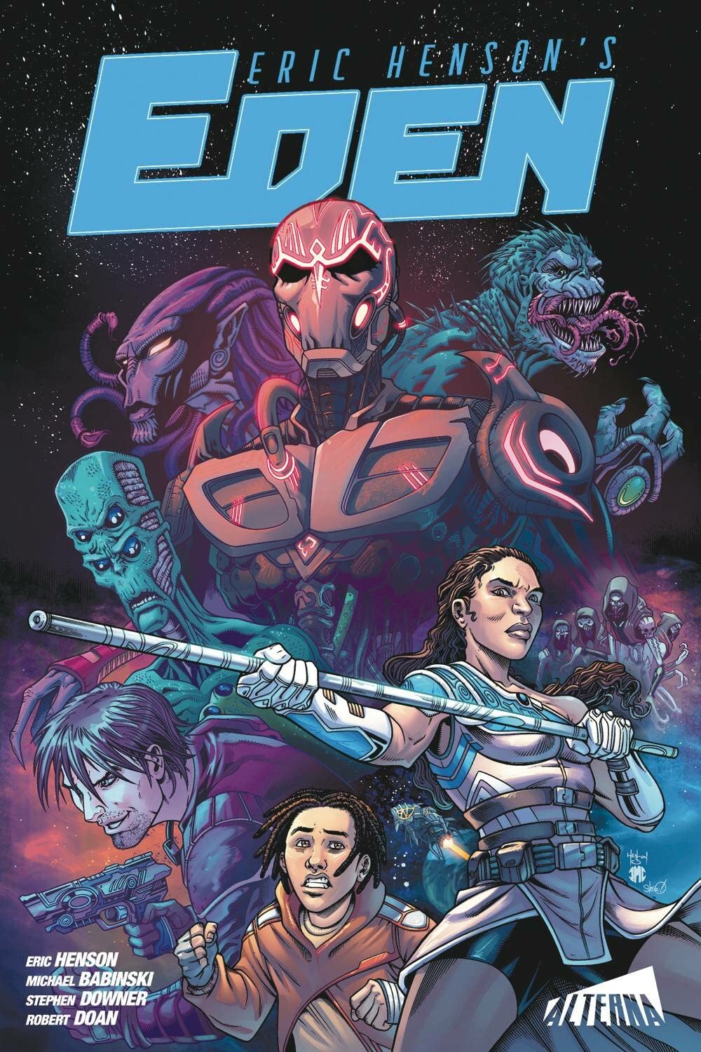 ALTERNA COMICS Graphic Novel Eden TP 9781945762727 JUL191469