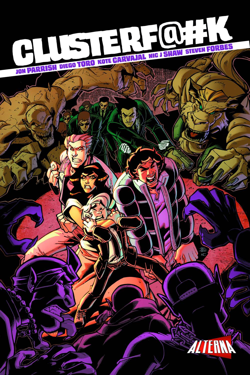 ALTERNA COMICS Graphic Novel Clusterf**K TP (MR) 9781934985496 JAN161027