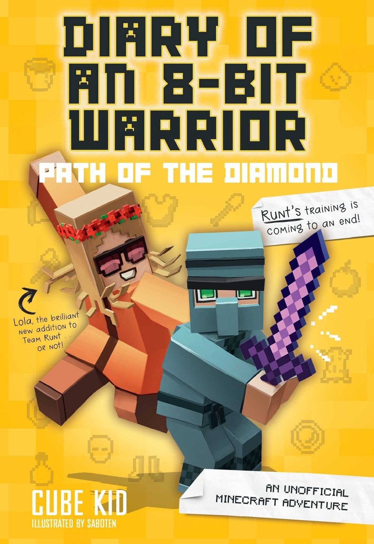 Andrews McMeel Publishing Graphic Novel > Kids Diary of an 8-Bit Warrior: Path of the Diamond - Unofficial Minecraft Adventure TP 9781449480097