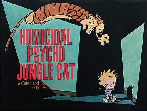 ANDREWS MCMEEL Graphic Novel Calvin & Hobbes Homicidal Psycho Jungle Cat SC New Ptg 9780836217698 SEP238758