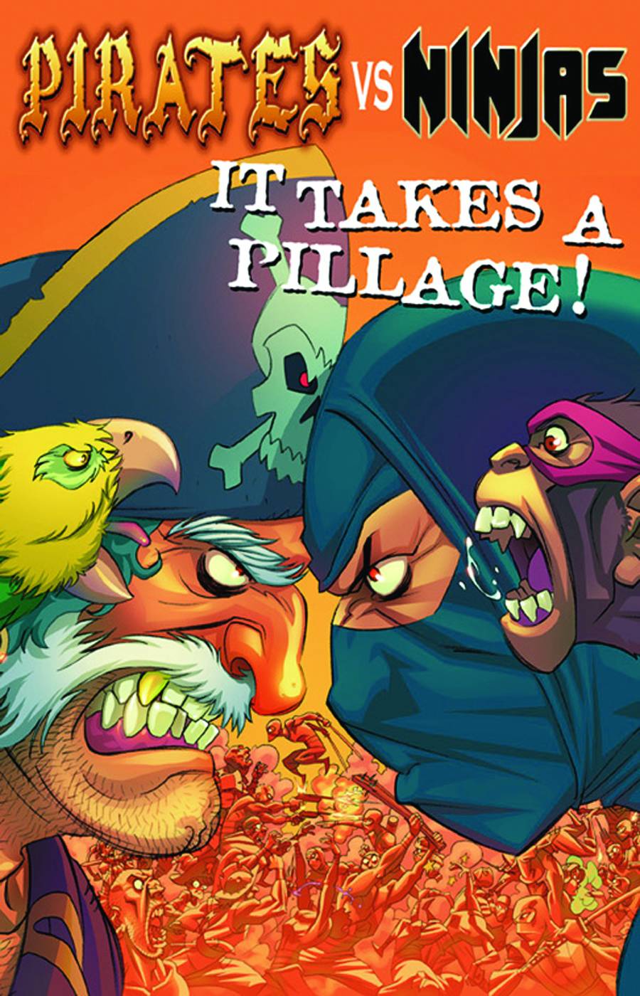 ANTARCTIC PRESS Graphic Novel Pirates Vs Ninjas It Takes A Pillage Pkt Manga TP 9780981664736 DEC083744