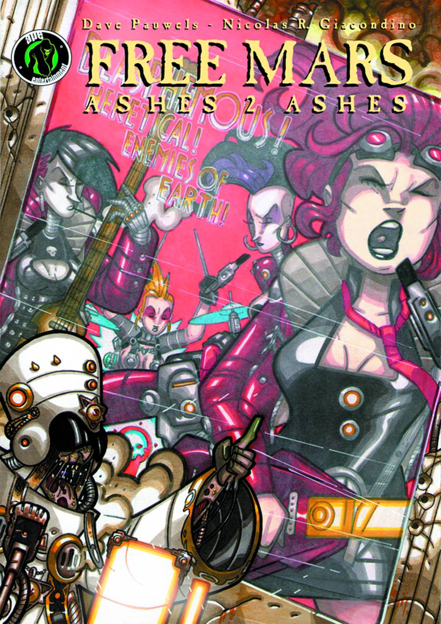 APE ENTERTAINMENT Graphic Novel Free Mars GN Vol 02 Ashes To Ashes (MR) 9781937676902 MAR130795