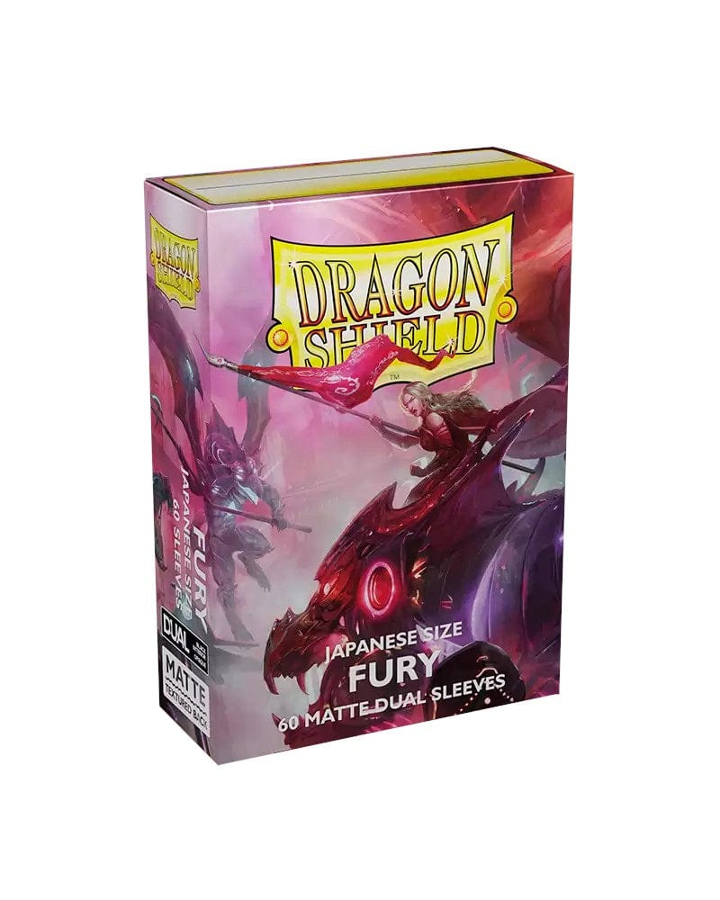 Fury Matte Dual Sleeves Dragon Shield (JAPANESE) Fury Matte Dual Sleeves Dragon Shield (JAPANESE)
