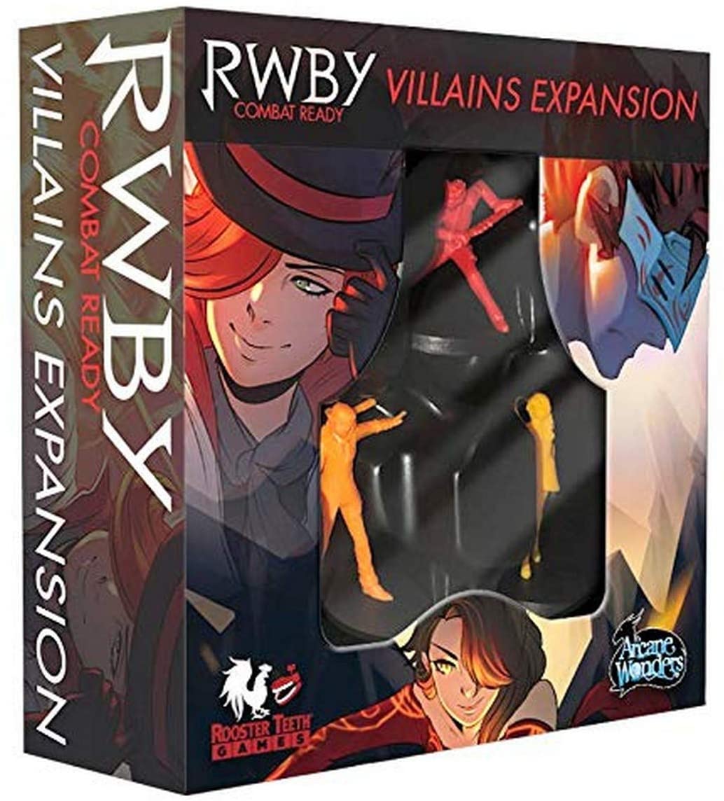 Arcane Wonders Board Games > Large Box Games > Expansions RWBY Combat Ready: Villains Expansion 610370565346 AWG RWBYCR18