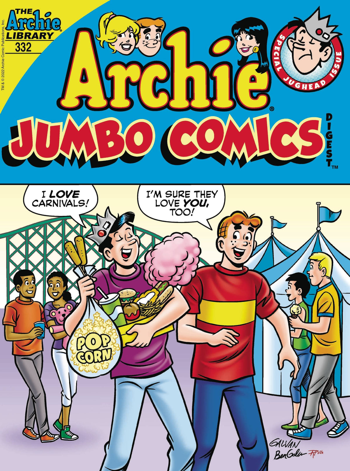 Archie Comic Publications Comic Books ARCHIE JUMBO COMICS DIGEST #332 76281646951733211 JUN221285