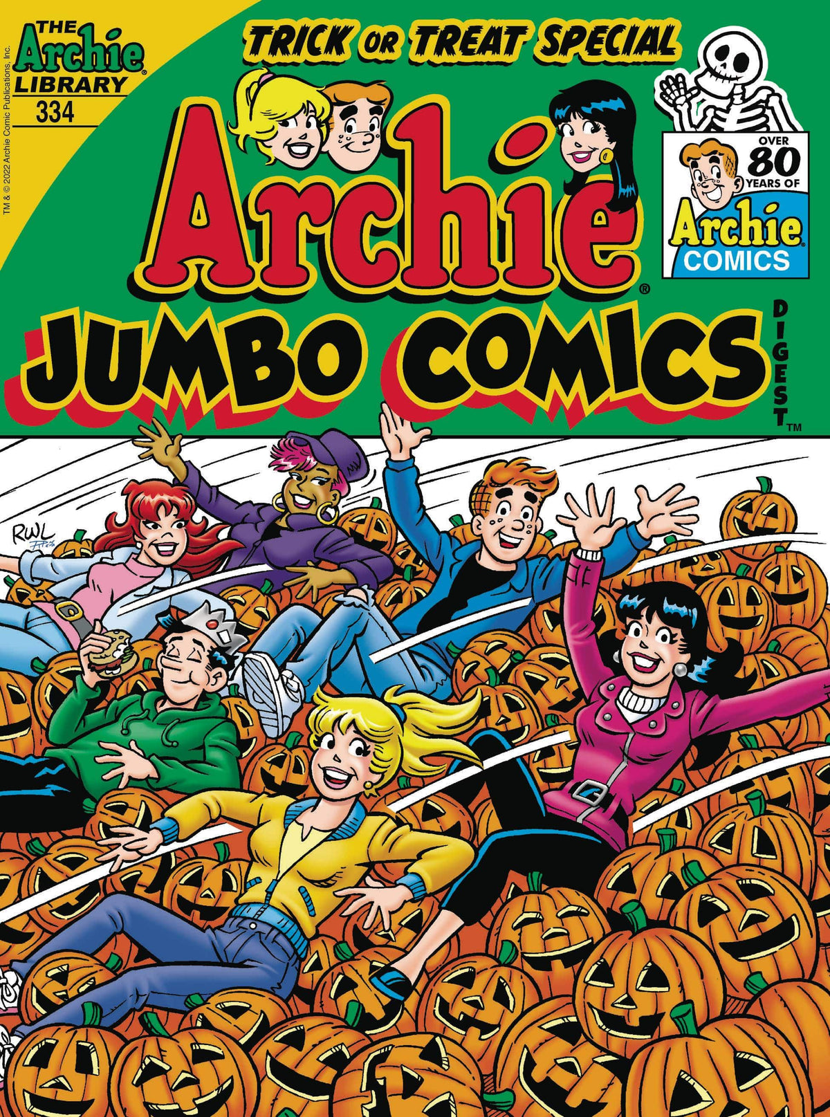 Archie Comic Publications Comic Books ARCHIE JUMBO COMICS DIGEST #334 76281646951733411 AUG221176