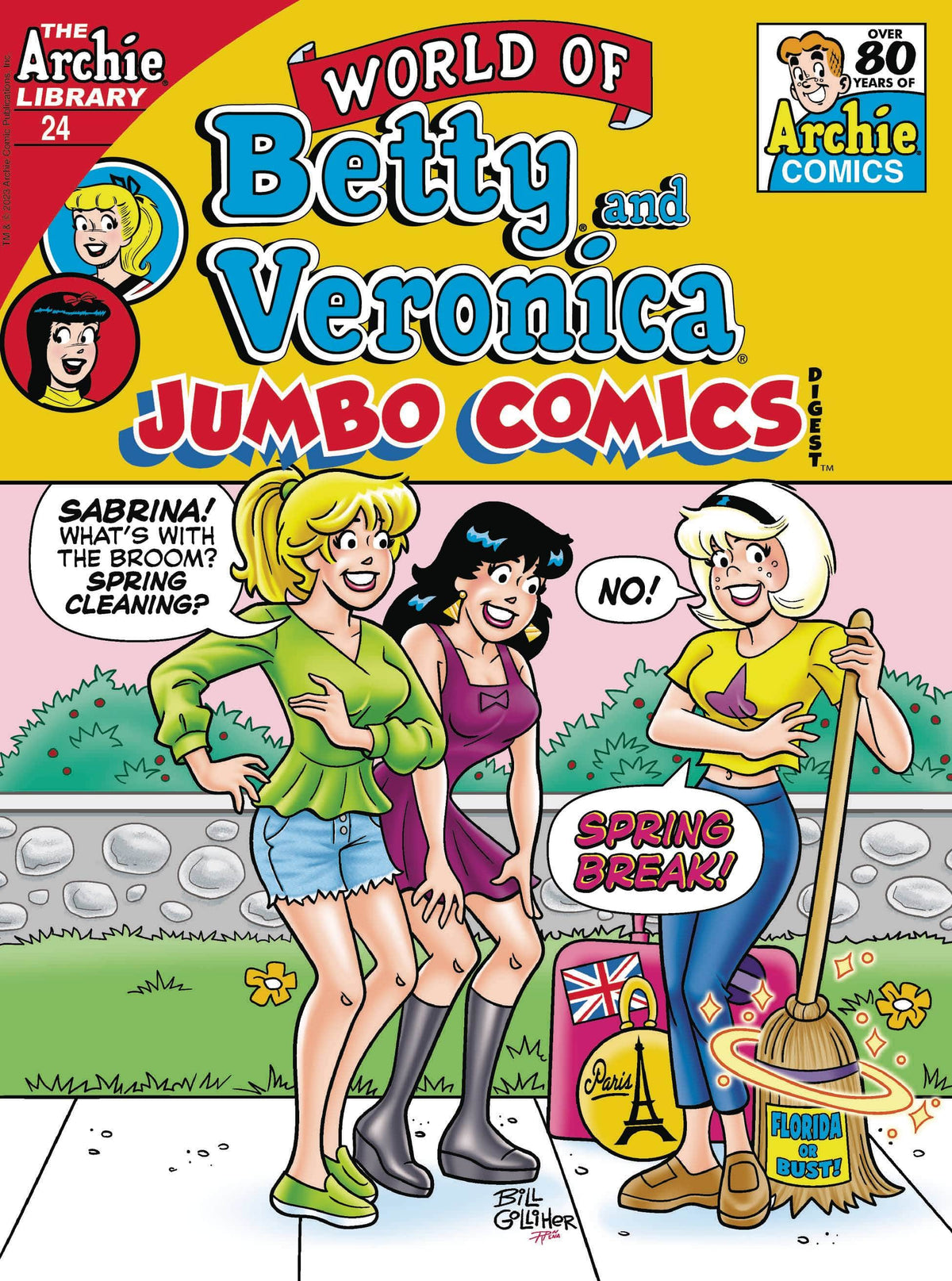 Archie Comic Publications Comic Books WORLD OF BETTY & VERONICA JUMBO COMICS DIGEST #24 76281646855802411 FEB231163