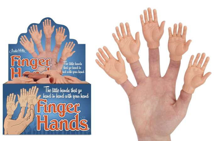 Archie McPhee: Finger Hands - Third Eye