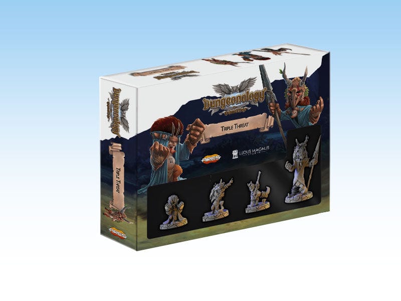Ares Games Board Games > Large Box Games > Expansions Dungeonology: Expedition - Triple Threat Expansion Set 8054181515442 AGS DNXP12-TT