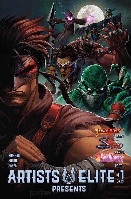 Artist Elite Publishing Comic Books ARTIST ELITE PRESENTS #1 CVR C TYLER KIRKHAM FINAL BOSS VAR 19685283952001031 0522AE178