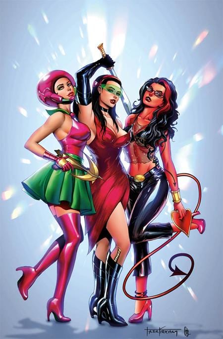 Artist Elite Publishing Comic Books > Incentives ARTIST ELITE PRESENTS #4 CVR E INC 1:25 TYLER KIRKHAM & CECI DE LA CRUZ VAR 19685283952004051 0822AE255