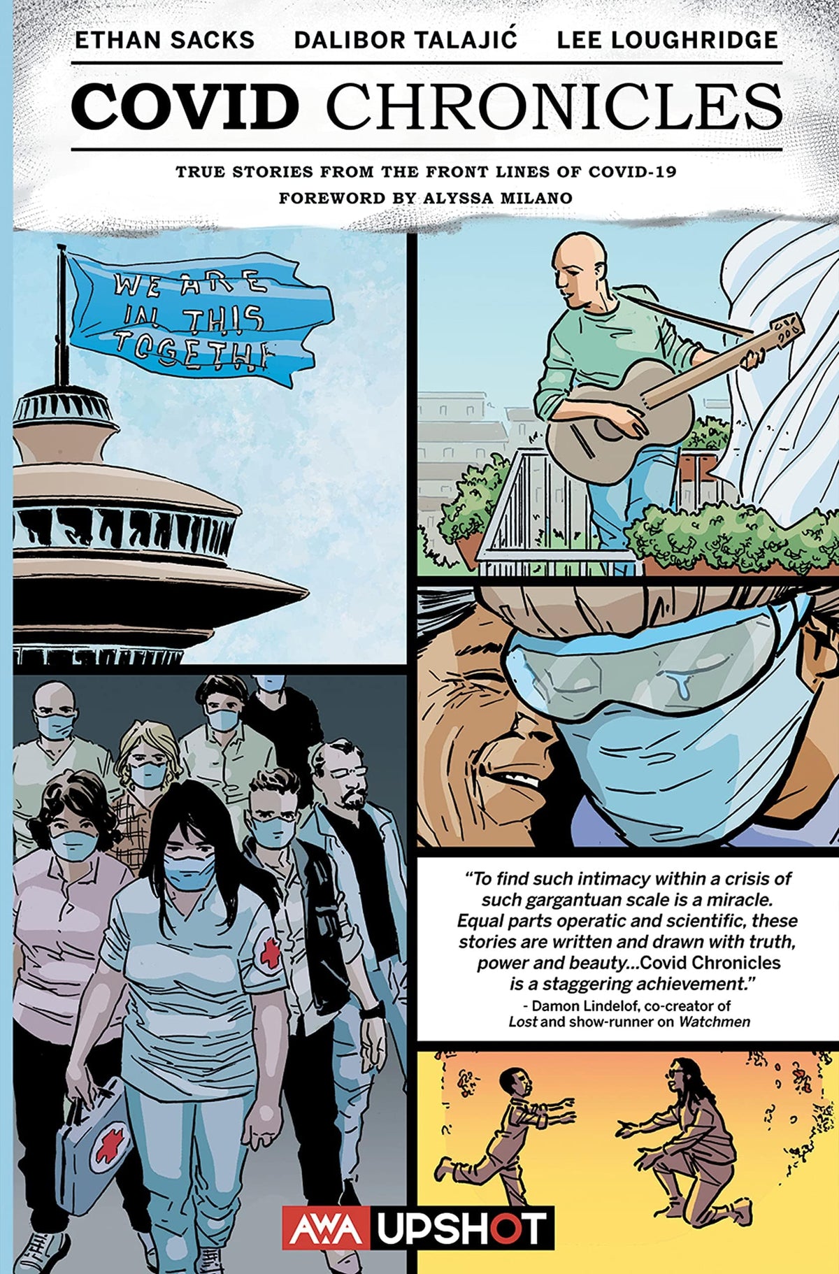 ARTISTS WRITERS & ARTISANS INC Graphic Novel Covid Chronicles Sc 9781953165053 OCT201239
