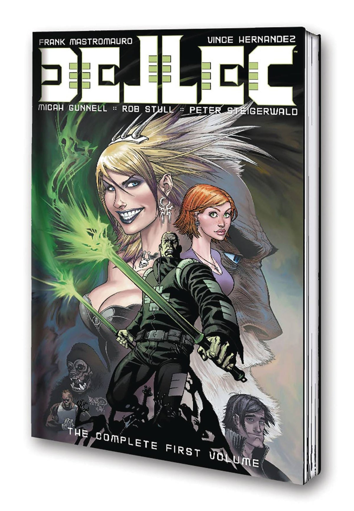 ASPEN MLT INC Graphic Novel Dellec TP Vol 01 Hands Of God 9780982362846 JUL181620