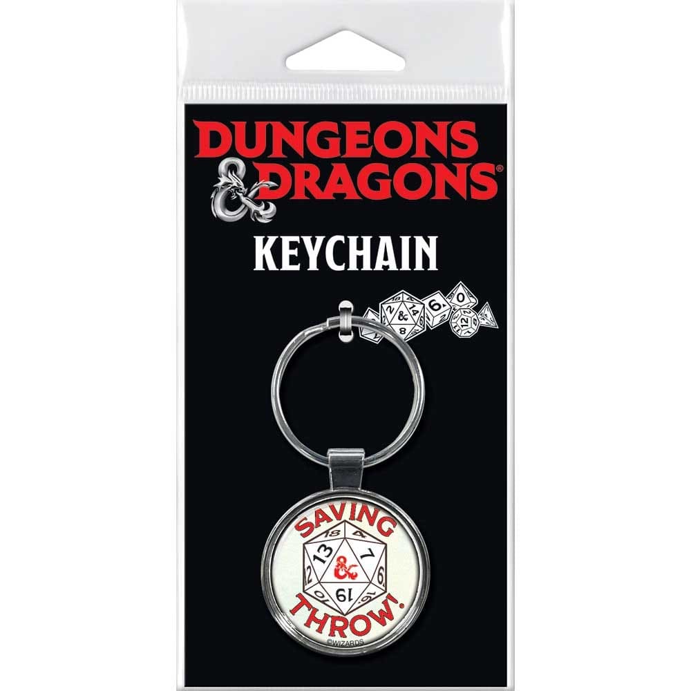 Ata-Boy Miscellaneous > Keychains Ata-Boy: D&D Keychain - Saving Throw! 008215662723 BOY66272KR