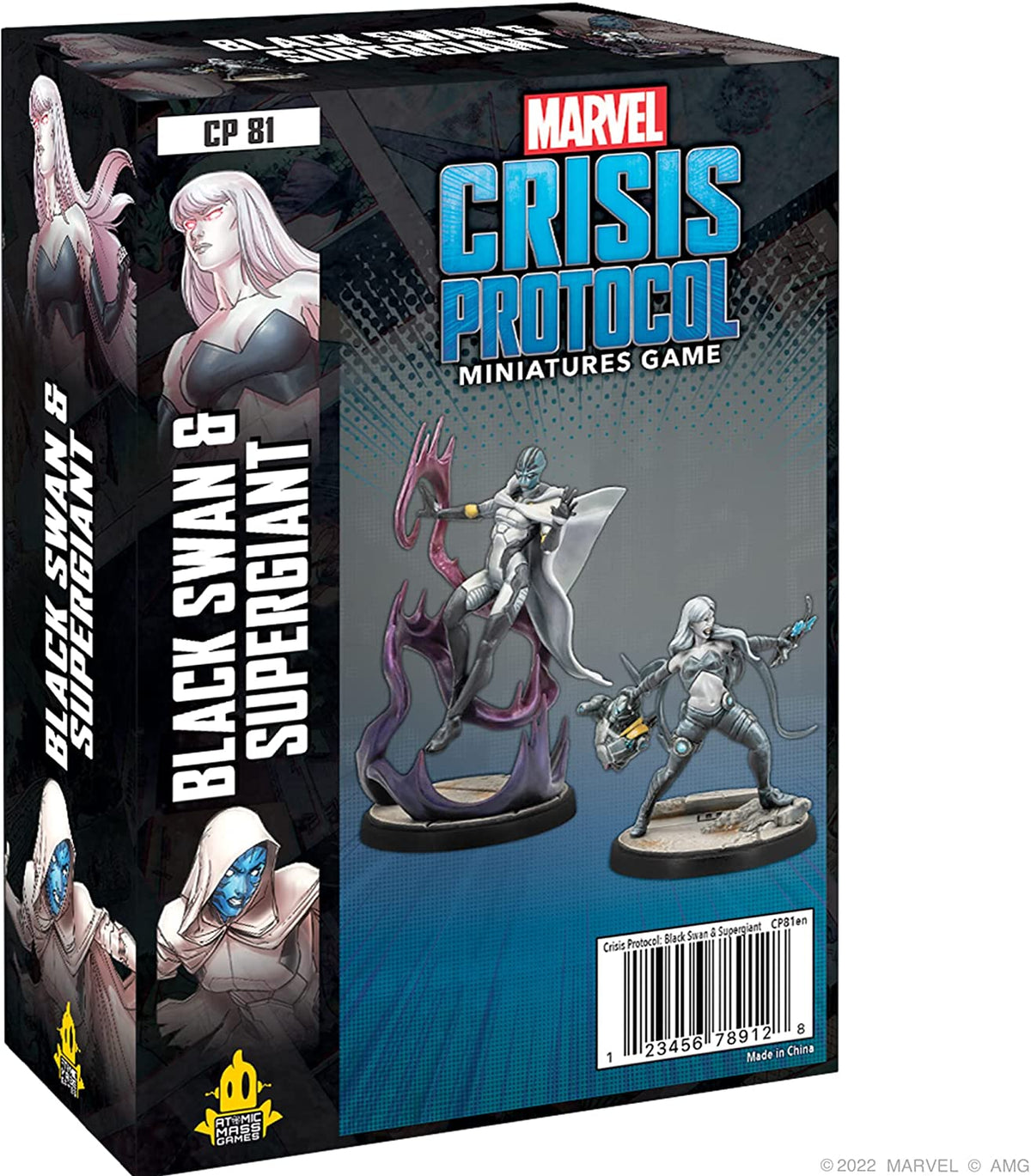 Atomic Mass Games Tabletop Games > Miniature Games Marvel - Crisis Protocol: Black Swan & Supergiant 841333112745 CP81EN