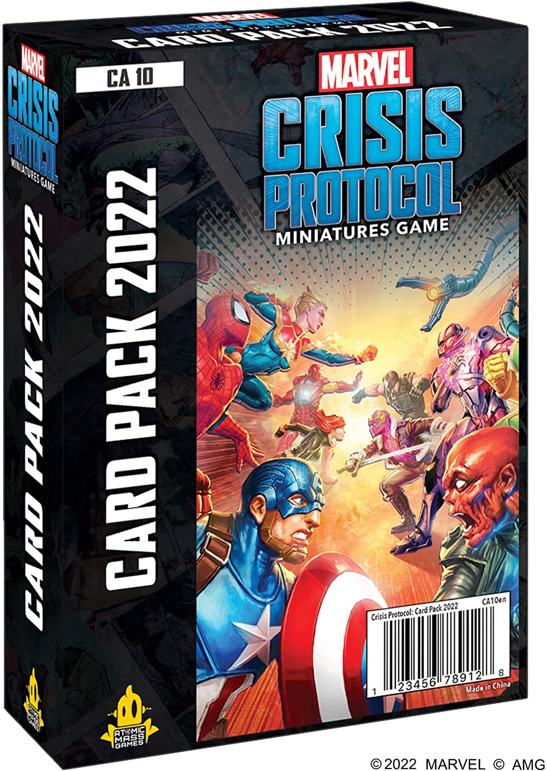 Atomic Mass Games Tabletop Games > Miniature Games Marvel - Crisis Protocol: Card Pack 2022 841333117092 CA10EN