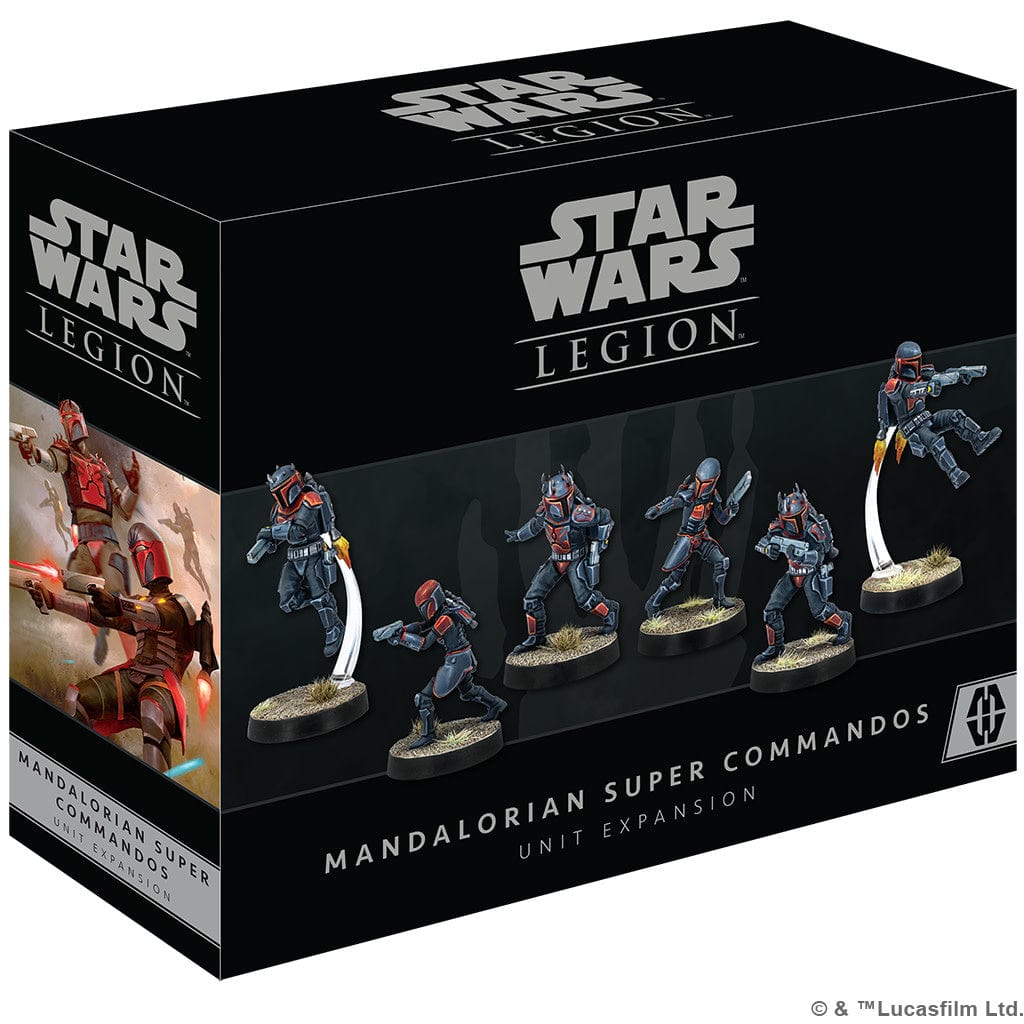 Atomic Mass Games Tabletop Games > Miniature Games Star Wars Legion: Mandalorian Super Commandos 841333116460 SWL94EN