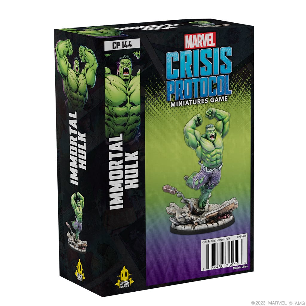 Atomic Mass Games Board Games > Large Box Games Marvel - Crisis Protocol: Immortal Hulk 841333121310 CP144EN