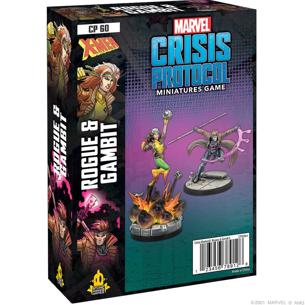 Atomic Mass Games Tabletop Games > Miniature Games Marvel - Crisis Protocol: Rogue & Gambit 841333116286 CP60EN