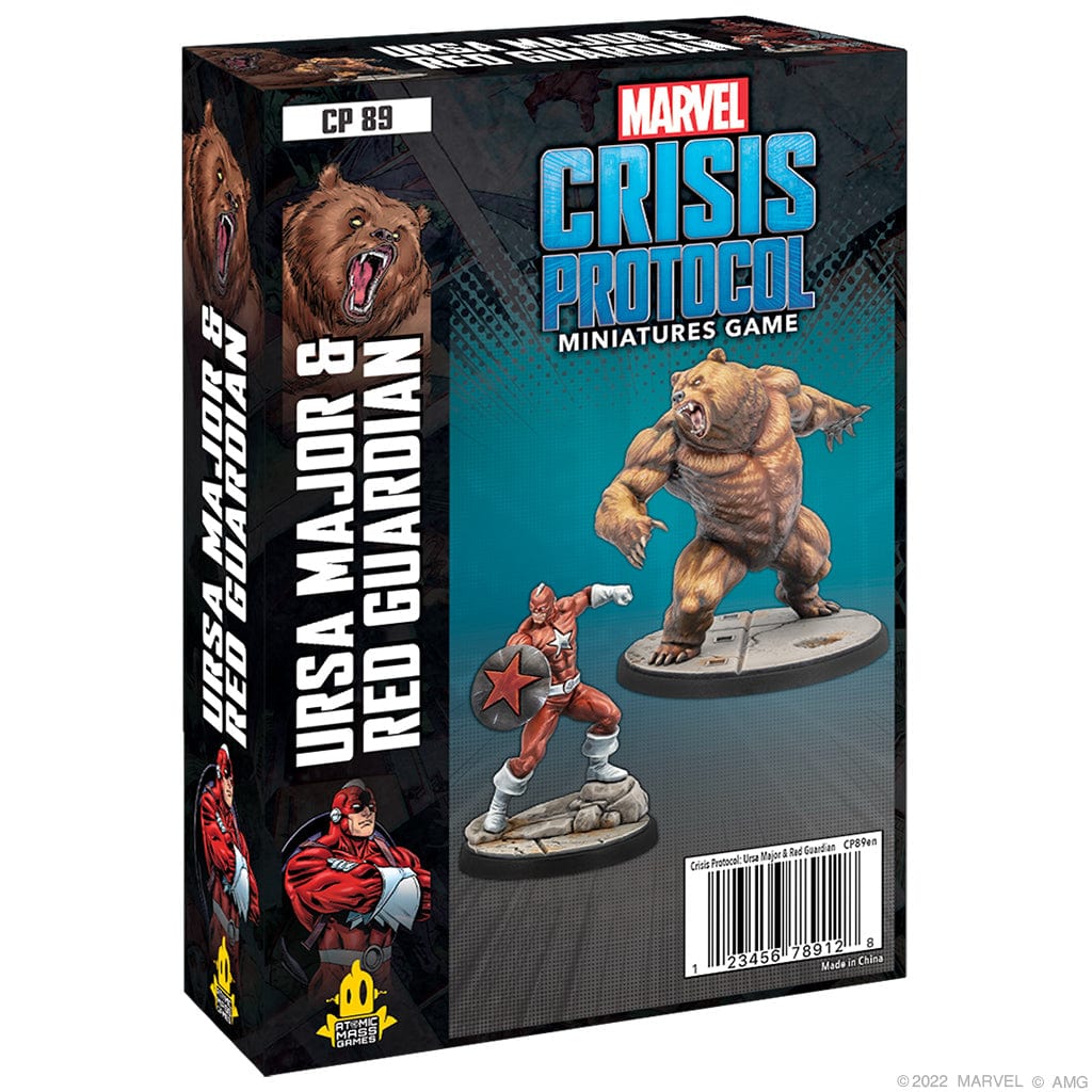 Atomic Mass Games Tabletop Games > Miniature Games Marvel - Crisis Protocol: Ursa Major & Red Guardian 841333112875 CP89EN