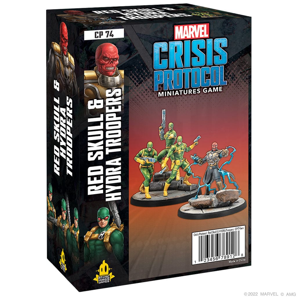 Atomic Mass Games Tabletop Games > Miniature Games Marvel Crisis Protocol: Red Skull & Hydra Troops 841333112646 CP74EN