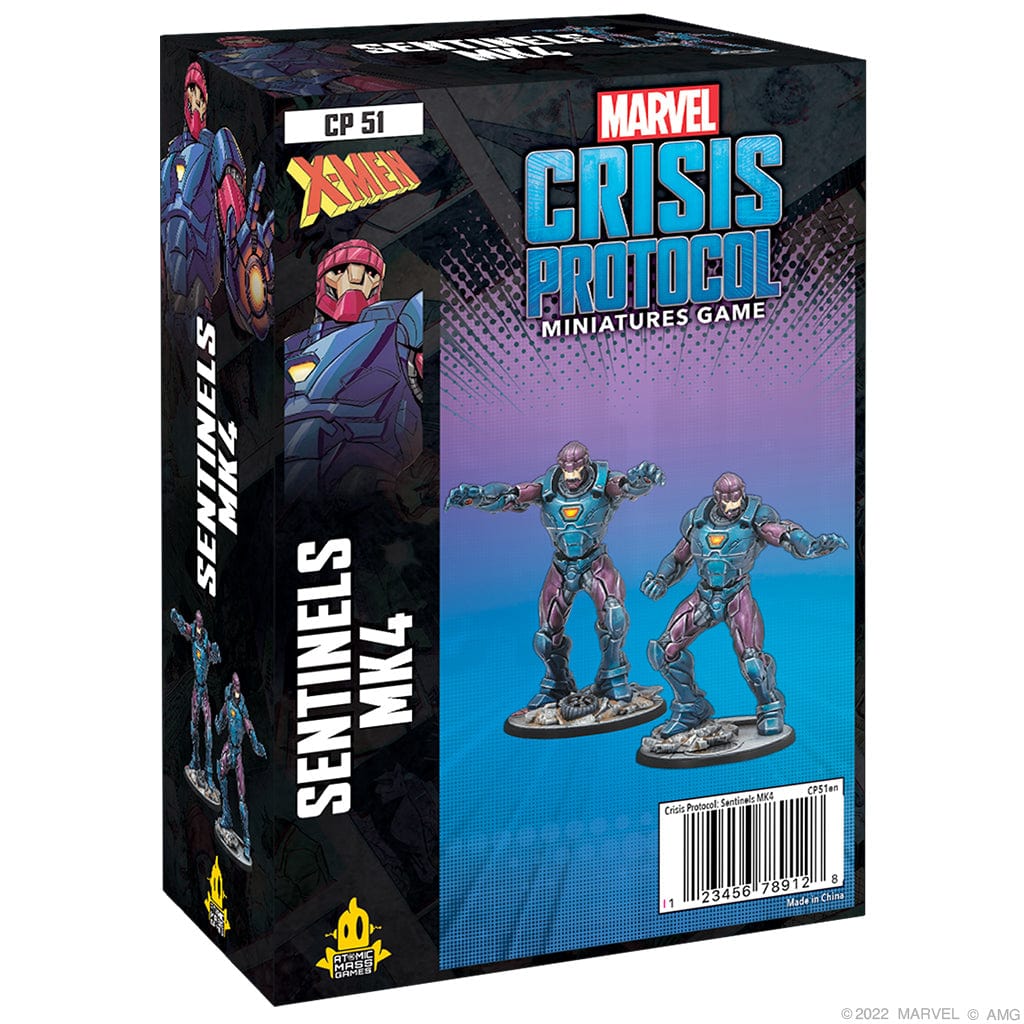 Atomic Mass Games Tabletop Games > Miniature Games Marvel Crisis Protocol: Sentinels MK4 841333118754 CP51EN