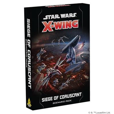 Atomic Mass Games Tabletop Games > Miniature Games Star Wars X-Wing 2nd Edition: Siege of Coruscant 841333119768 11976