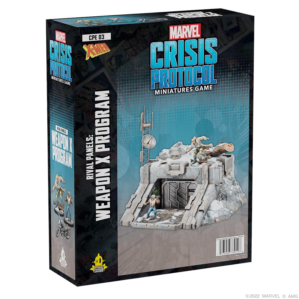 Atomic Mass Games Tabletop Games > Miniature Games Marvel Crisis Protocol: Rival Panels - Weapon X Program 841333119867 CPE03EN
