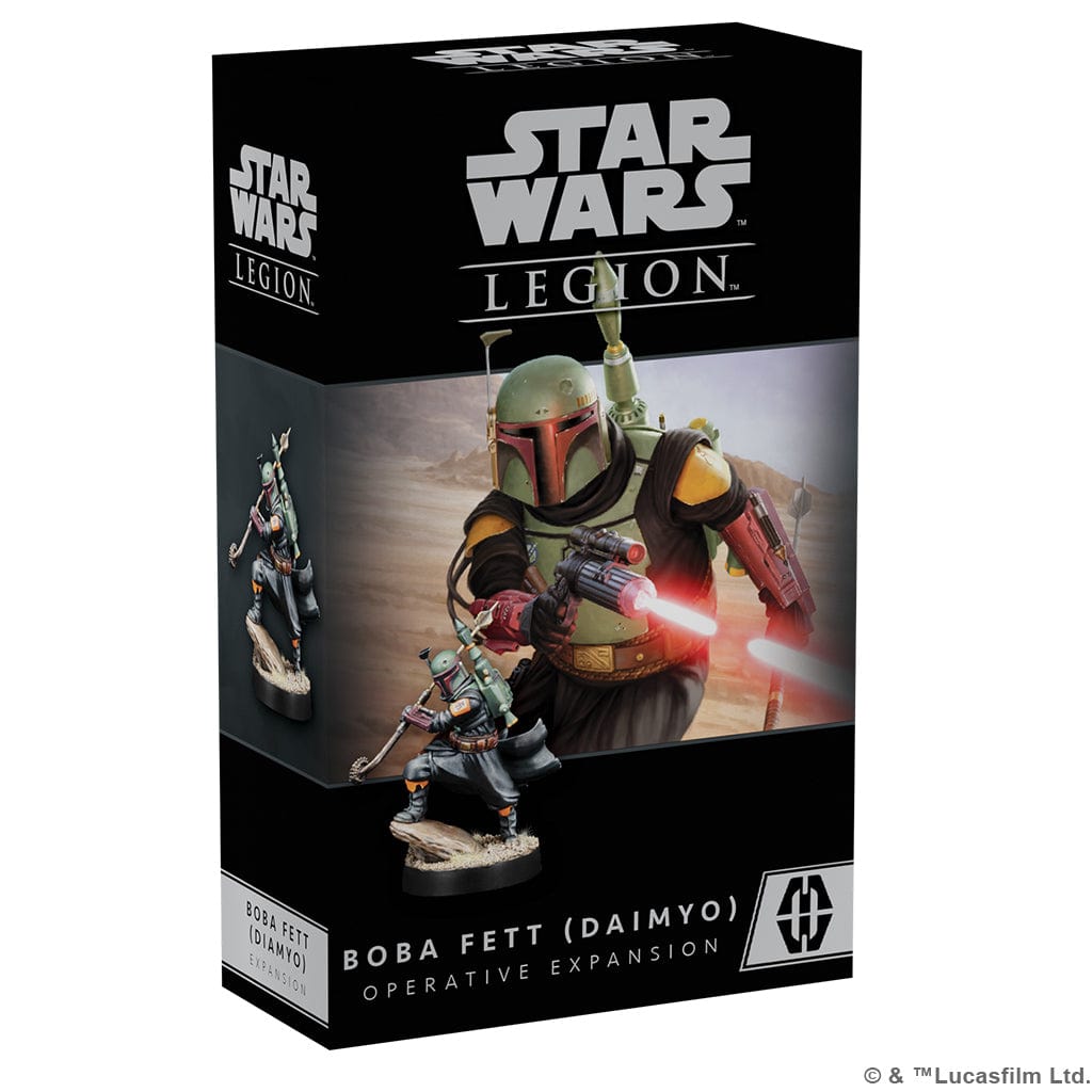 Atomic Mass Games Tabletop Games > Miniature Games > Expansions Star Wars Legion: Boba Fett (Daimyo) Operative Expansion 841333119478 SWL104EN
