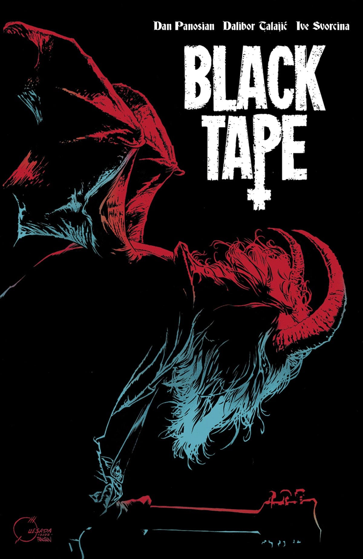 AWA Studios Comic Books BLACK TAPE #2 (OF 4) CVR B JOE QUESADA VAR (MR) 85001385458500221 0123AW226