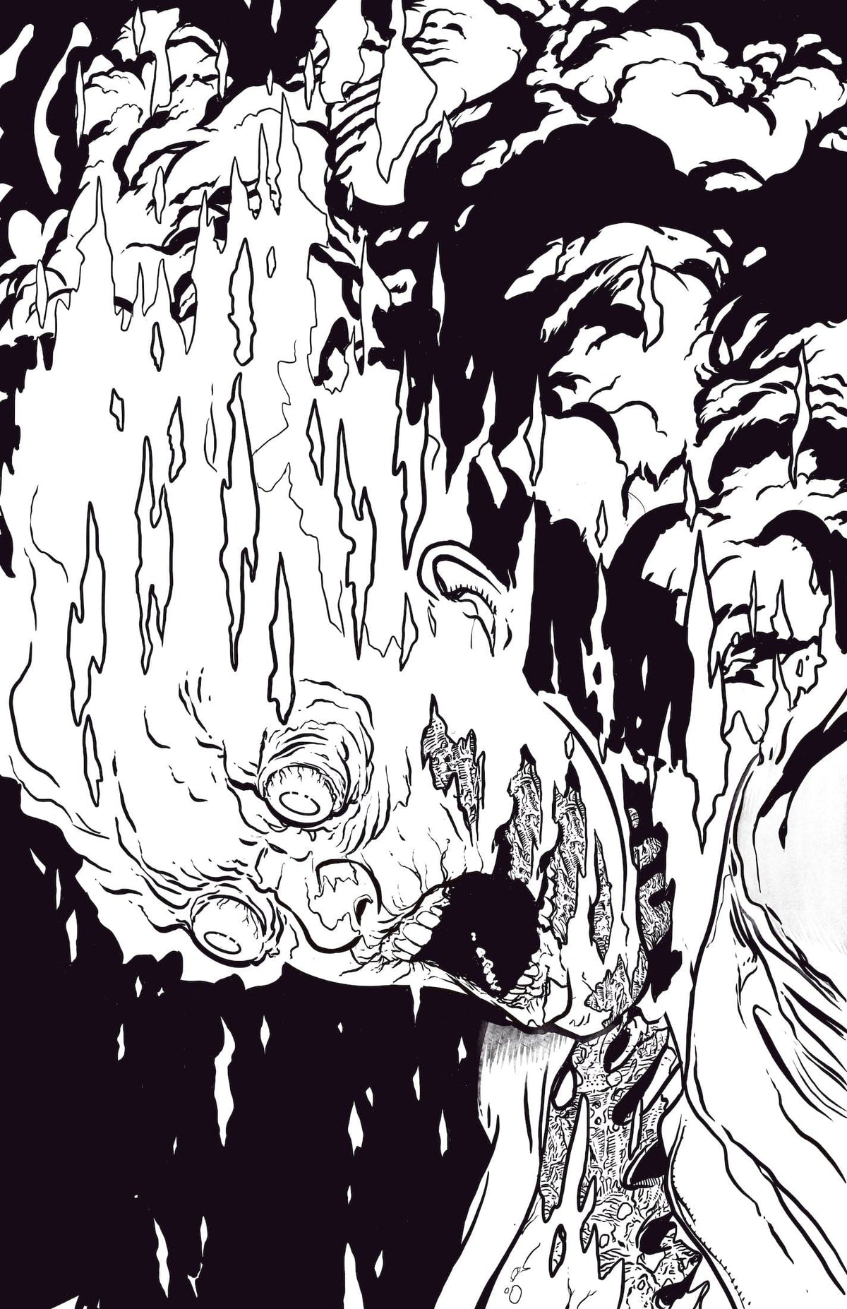 Bad Idea Comic Books BURNING MAN #1 85001727721200111