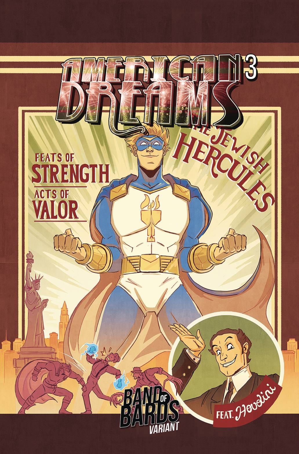 BAND OF BARDS Comic Books AMERICAN DREAMS #3 (OF 5) CVR A MOORE 85003788307300311 APR231241