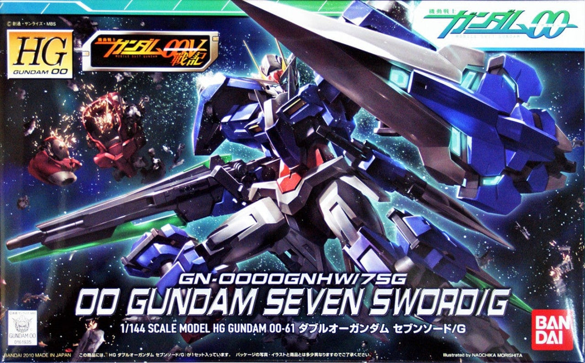 Bandai Model Kits > Gundams > High Grade Bandai: HG - Gundam 00 - 00 Gundam Seven Sword/G 4573102579355 2087005