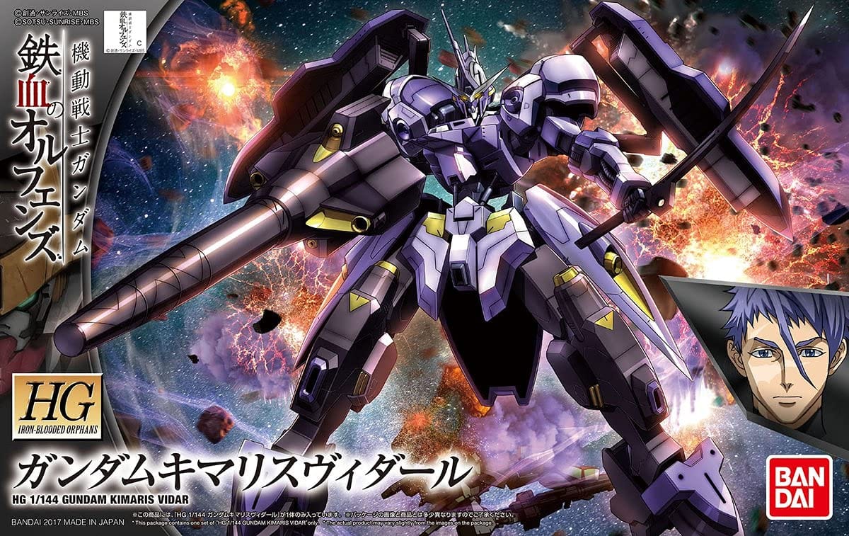 Bandai Model Kits > Gundams > High Grade Bandai: Gundam Iron-Blooded Orphans HG - Kimaris Vidar 4573102554529 2359302