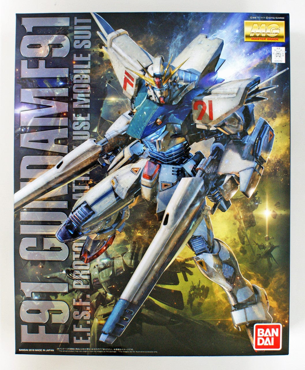 Bandai Model Kits > Gundams > Master Grade Bandai: Gundam MG - F91 Gundam F91 4573102616128 2381810