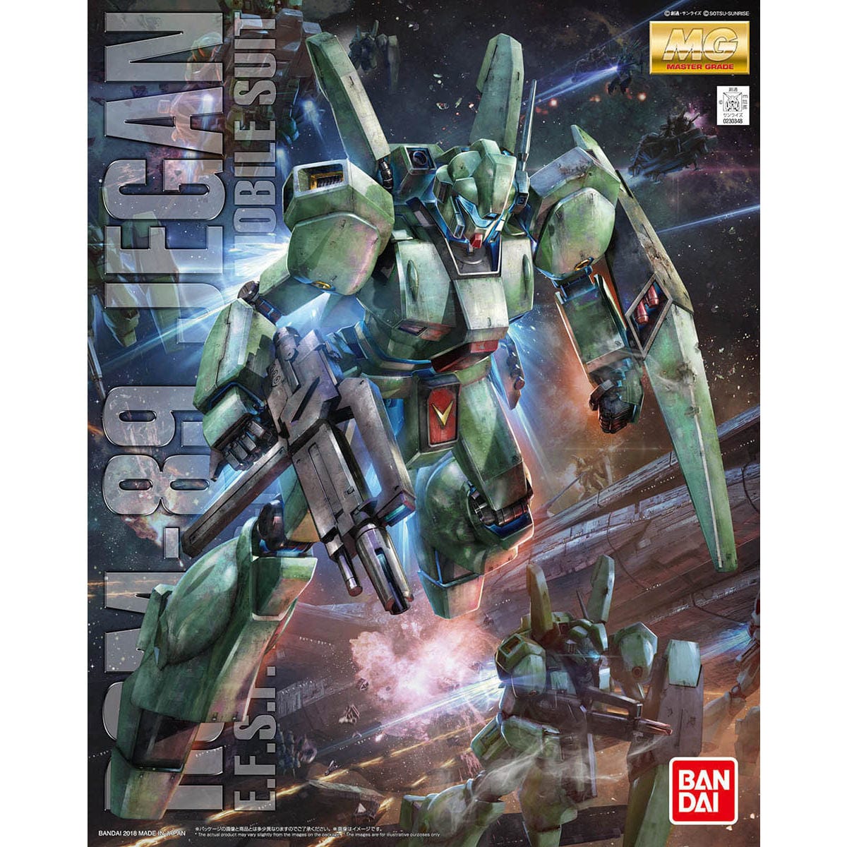 Bandai Model Kits > Gundams > Master Grade Bandai: Gundam MG - RGM-89 Jegan 4573102635754