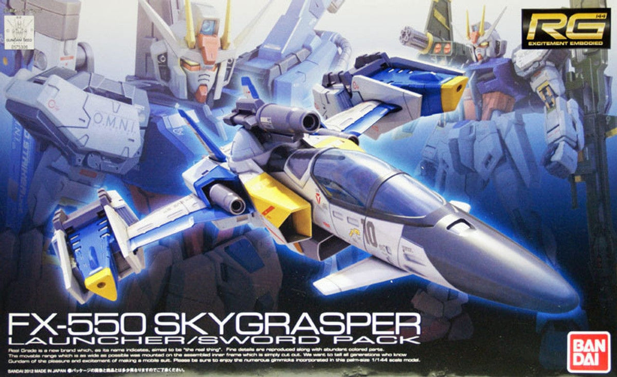 Bandai Model Kits > Gundams > Real Grade Bandai: Gundam Seed RG - FX-550 Skygrasper 4573102630520 2159335